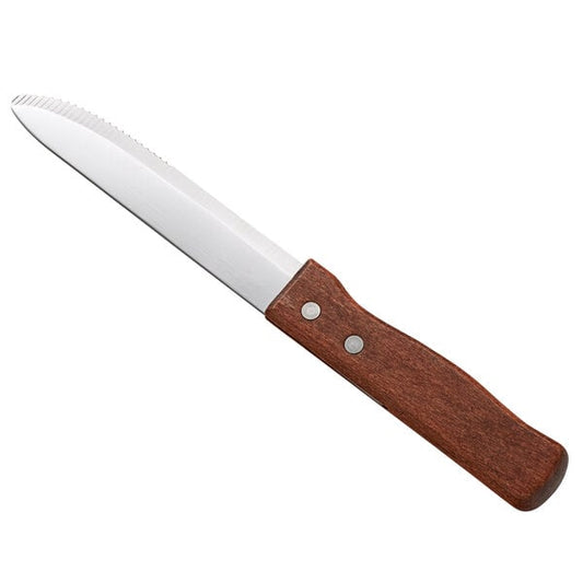 Choice 5" Jumbo Steak Knife w/ Wood Handle – item 17610102