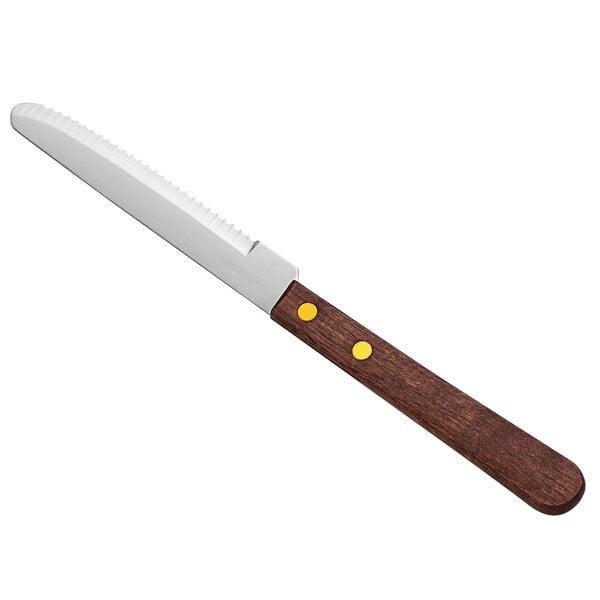 Choice 4 1/4" Steak Knife w/ Wood Handle – item 17610101