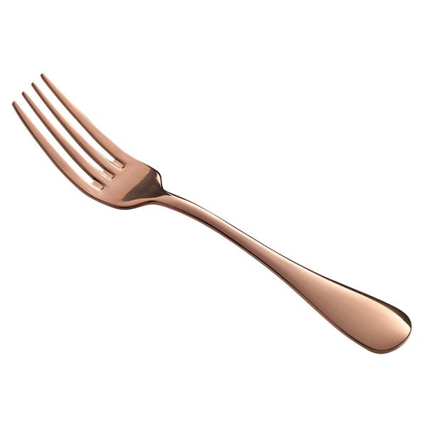 Acopa Vernon Rose Gold 7 1/2" Heavy Dinner Fork – item 267800005RG