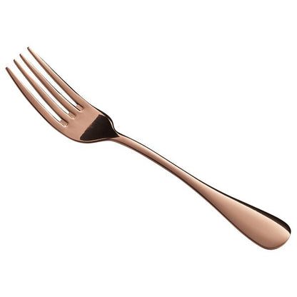 Acopa Vernon Rose Gold 6 3/4" Heavy Salad / Dessert Fork – item 267800006RG