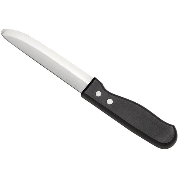 Choice 5" Jumbo Steak Knife w/ Black Polypropylene Handle – item 17610202