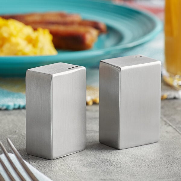 2 oz. Rectangular Salt & Pepper Shaker – item 124SP4 image 2