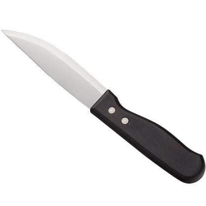 Choi Steak Knife w/ Black Polypropylene Handle & Pointed Tip – item 17620203