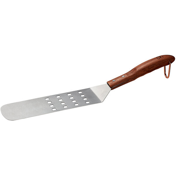 Outset QB12 17 1/2" Slotted Turner w/ Rosewood Handle – item 714QB12