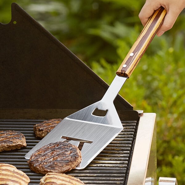Outset QVG10 18" Turner w/ Tiger Bamboo Handle – item 714QVG10 image 2