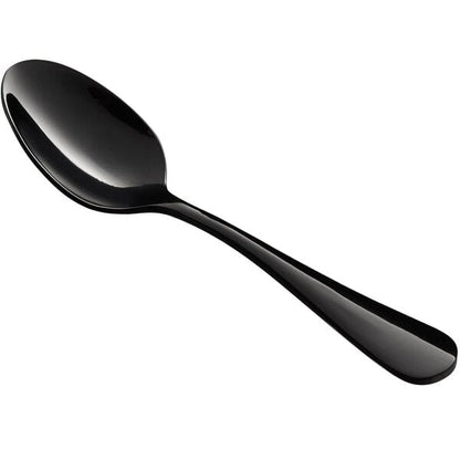 Acopa Vernon Black 4 1/2" Heavy Demitasse Spoon – item 267800000B