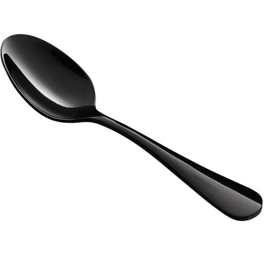 Acopa Vernon Black 4 1/2" Heavy Demitasse Spoon – item 267800000B