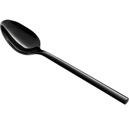 Acopa Phoenix Black 7 3/4" Dinner / Dessert Spoon – item 267810003B