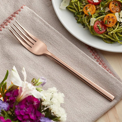 Acopa Phoenix Rose Gold 8 1/4" Dinner Fork – item 267810005RG image 2