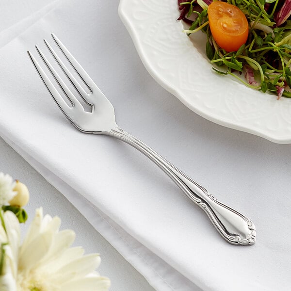 Acopa Blair 6 3/4" X-Heavy Salad / Dessert Fork – item 267510806 image 2