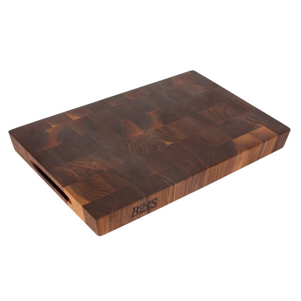 John Boos & Co. 18" x 12" Black Walnut Cutting Board – item 650WALCB1812