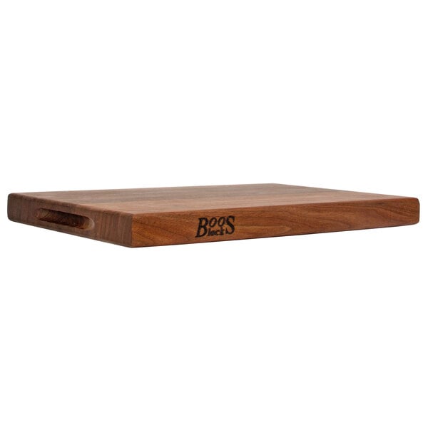 John Boos & Co. 18" x 12" Black Walnut Cutting Board – item 650WALR01