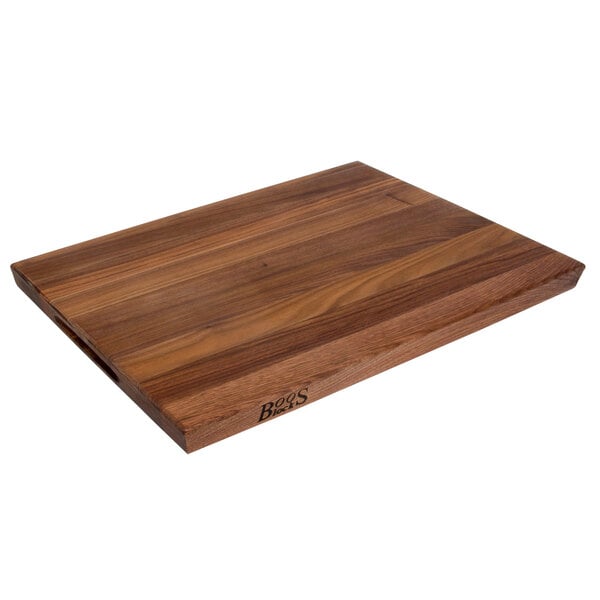 John Boos & Co. 20" x 15" Black Walnut Cutting Board – item 650WALR03