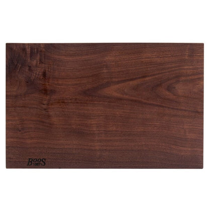John Boos & Co. 21" x 12" Rustic Edge Black Cutting Board – item 650WALRST21 image 2