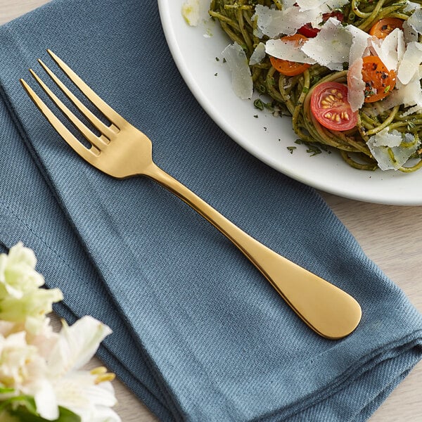Acopa Vernon 7 1/2" Heavy Dinner Fork – item 267800005G image 2