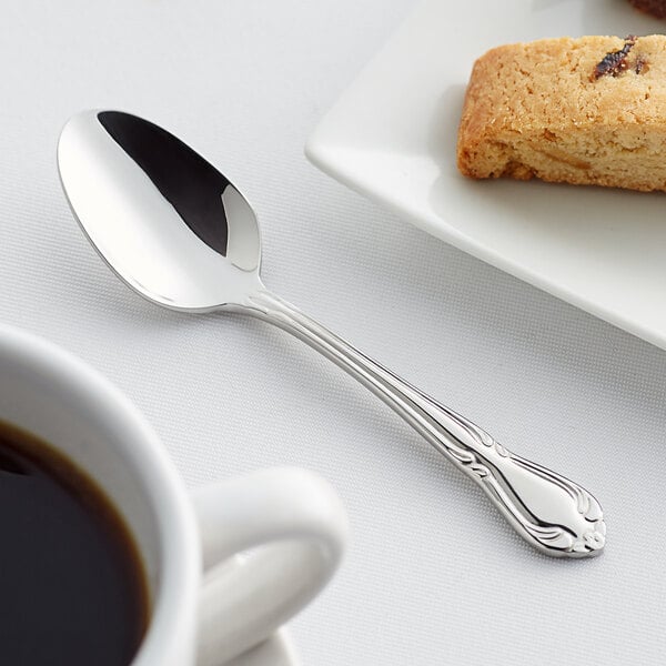 Acopa Blair 4 1/2" X-Heavy Demitasse Spoon – item 267510800 image 2