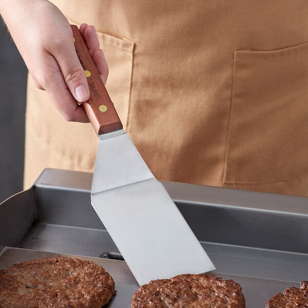 Dexter-Russell 19960 Hamburger Turner - Rosewood Handle – item 21019960 image 2