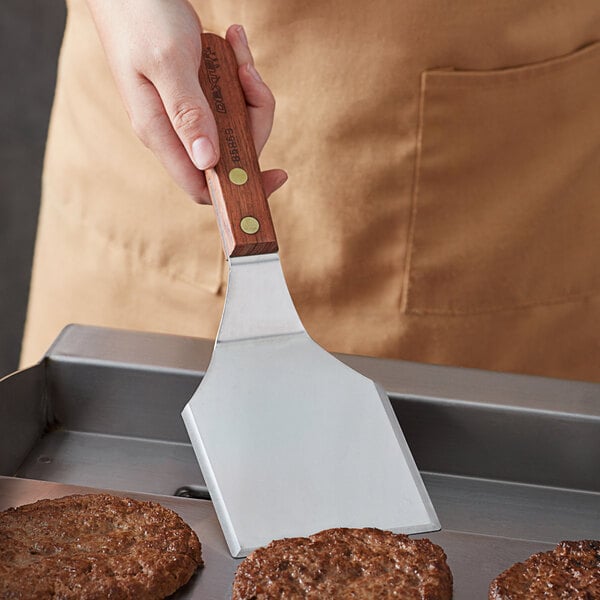 Dexter-Russell 19780 Hamburger Turner - Rosewood Handle – item 21019780 image 2