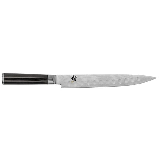 Shun DM0720 Classic 9" Hollow Slicing Knife w/ Wood Handle – item 921DM0720