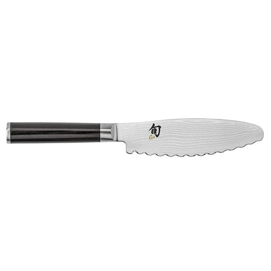 Shun DM0741 Classic 6" Ultimate Utility Knife w/ Wood Handle – item 921DM0741