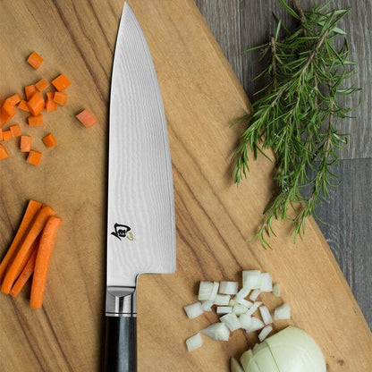 Shun DM0766 Classic 8" Western Cook's Knife w/ Wood Handle – item 921DM0766 image 2