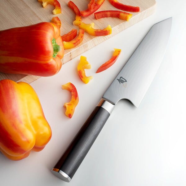 Shun DM0771 Classic 8" Kiritsuke Knife w/ Wood Handle – item 921DM0771 image 2