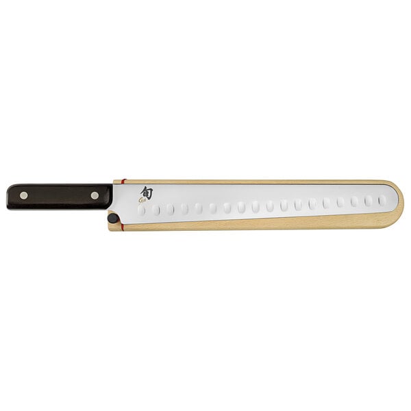 Shun DM0778 Classic Knife w/ Saya Wood Sheath & Wood Handle – item 921DM0778