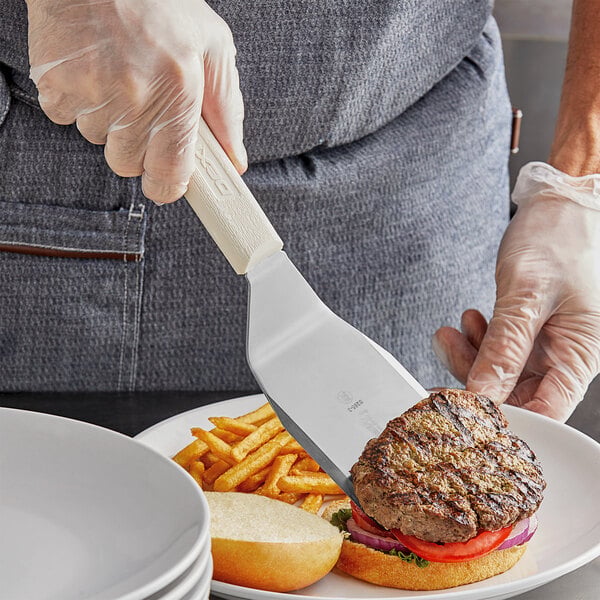 Dexter-Russell 19713 Hamburger Turner - Plastic Handle – item 21019713 image 2