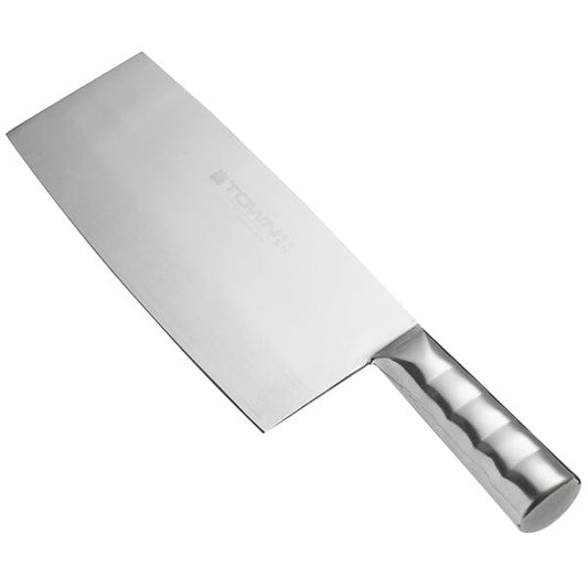 Town 47322 8" Medium Blade One-Piece Cleaver – item 88547322