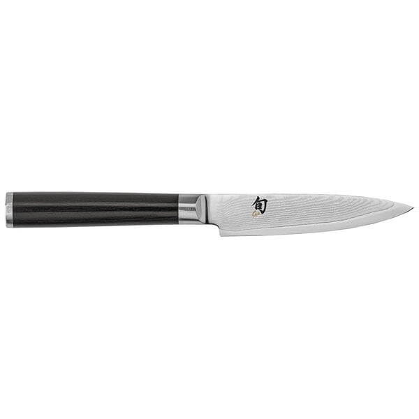 Shun DM0716 Classic 4" Paring Knife w/ Wood Handle – item 921DM0716