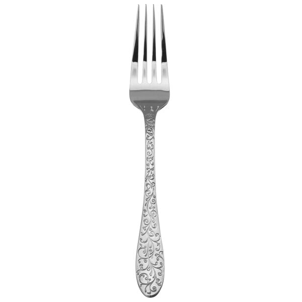 Oneida Ivy Flourish T638FDNF 8" X-Heavy Dinner Fork – item 356T638FDNF