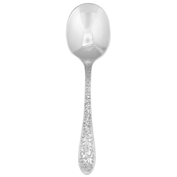 Oneida Ivy Flourish T638SBLF 6 1/8" X-Heavy Bouillon Spoon – item 356T638SBLF