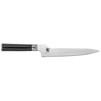 Shun DM0724 Classic 8 1/4" Offset Bread Knife w/ Wood Handle – item 921DM0724