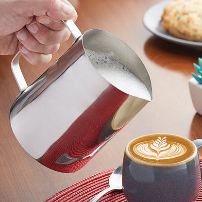 Choice 33 oz. Polished Stainless Frothing Pitcher – item 176FROTHP33 image 2