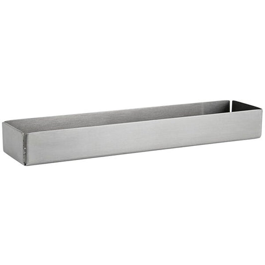 FOH 8 1/2" x 2" Brushed Sugar Caddy / Ramekin Holder – item 957BHO040BSS