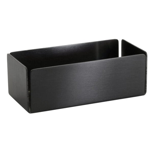 FOH 4 3/4" x 2 1/4" Matte Brushed Sugar Caddy / Holder – item 957TSH001BKS
