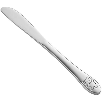 Acopa Children's Flatware 7" Medium Dinner Knife – item 267260008