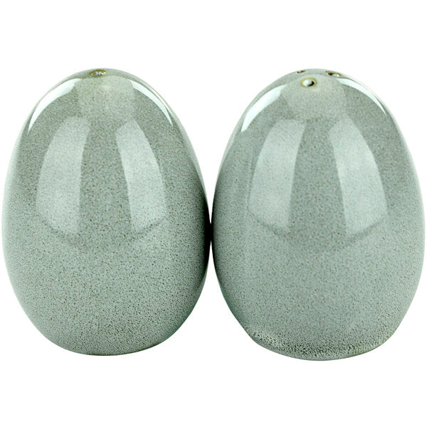3 ColorsInternational Tableware Luna 2.5 oz. Ash Salt & – item 393LU101AS