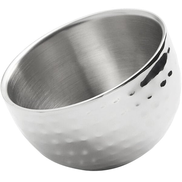 American Metalcraft 5 oz. Double Wall Angled Serving Bowl – item 124HDWS5
