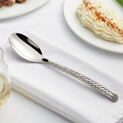Acopa Iris 8 1/2" X-Heavy Oval Bowl Dinner / Dessert Spoon – item 267840803 image 2