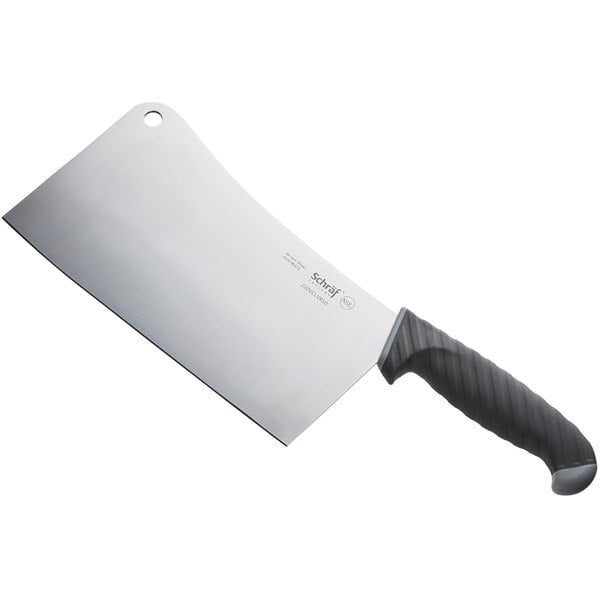 Schraf 10" Cleaver w/ TPRgrip Handle – item 220VCLVR10