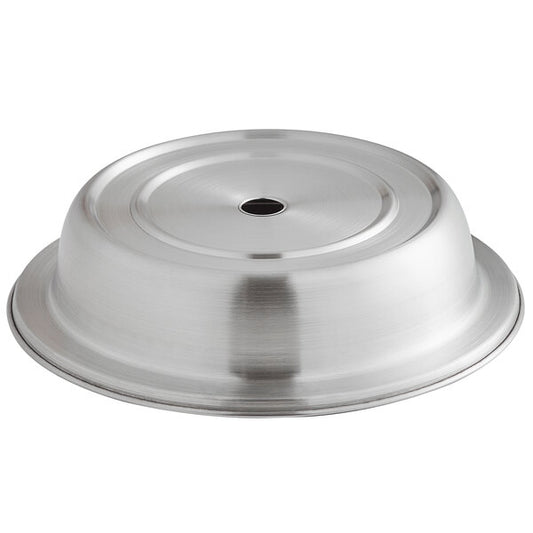 American Metalcraft 9 5/8"-9 7/8" Satin Plate Cover – item 124PC0988S