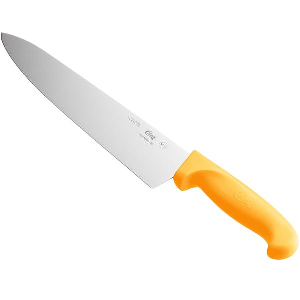 Choice 10" Chef Knife w/ Neon Orange Handle – item 220KNCHEF10O