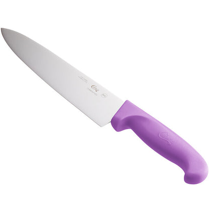 Choice 8" Chef Knife w/ Purple Allergen-Free Handle – item 220KCHEF8PU