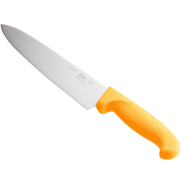 Choice 8" Chef Knife w/ Neon Orange Handle – item 220KNCHEF8OR