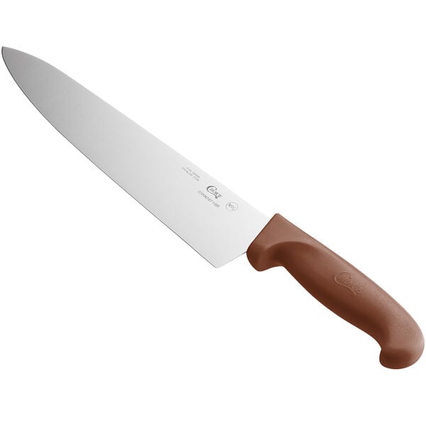 Choice 10" Chef Knife w/ Handle – item 220KCHEF10BR