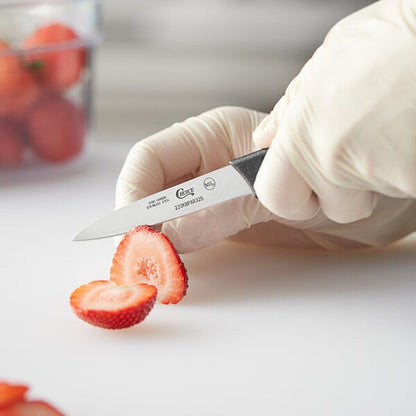 Choice 3 1/4" Smooth Edge Paring Knife w/ Black Handle – item 220KBPAR325 image 2