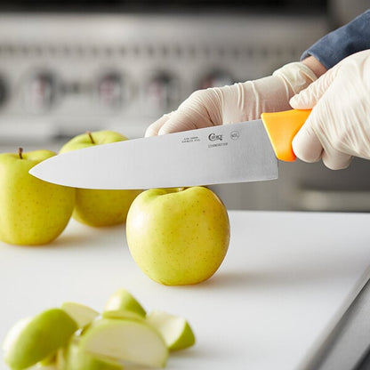 Choice 8" Chef Knife w/ Neon Orange Handle – item 220KNCHEF8OR image 2