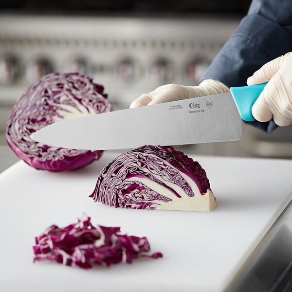 Choice 10" Chef Knife w/ Neon Handle – item 220KNCHEF10B image 2
