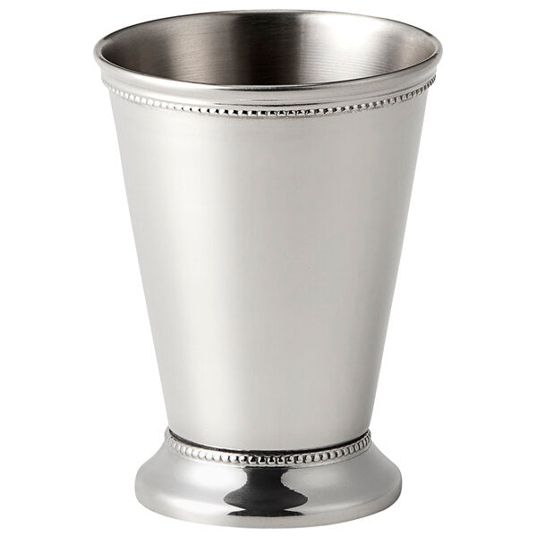 American Metalcraft JC12 12 Mint Julep Cup w/ Beaded Trim – item 124JC12